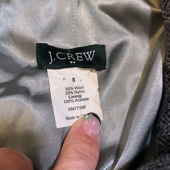 J.Crew factory fitted wool herringbone blazer - Picture 8 of 9